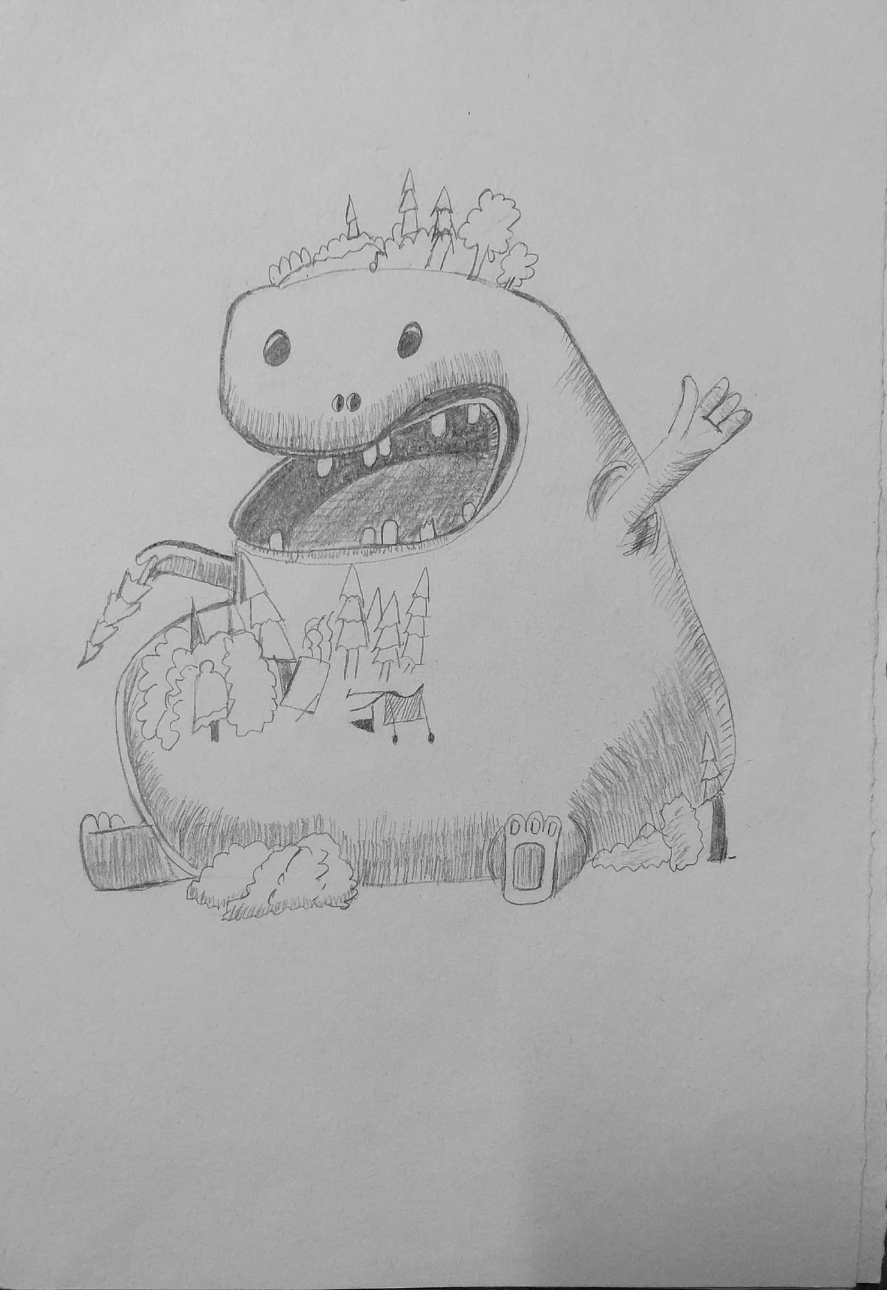 素描作品|平面|图案|geigei2017_原创作品-站酷zcool