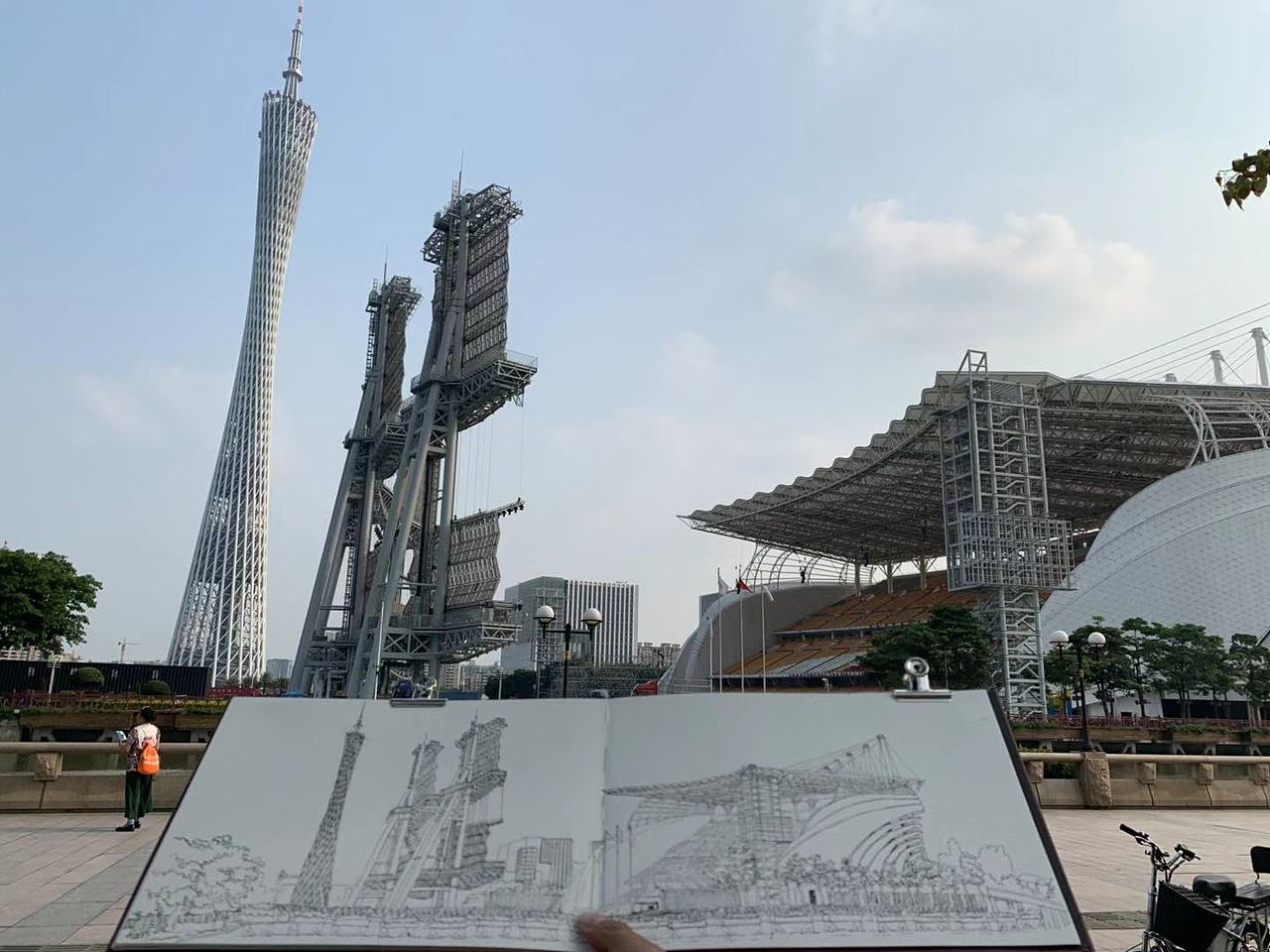 钢笔淡彩写生（图ZMTc3MzMyNTAw） - 绘画 - 站酷设计师喵喵LC原创素材 - 站酷ZCOOL