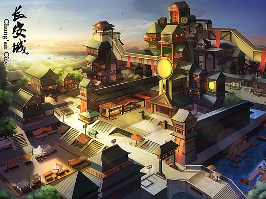 个人作品集-场景原画