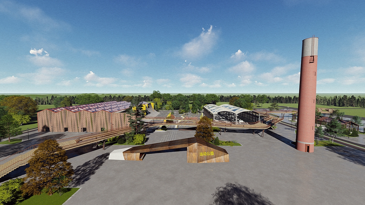 工廠改造方案了解一下（圖ZMTIwMDk1MjY0） - 景觀設(shè)計(jì) - 站酷設(shè)計(jì)師從小白開(kāi)始原創(chuàng)素材 - 站酷ZCOOL