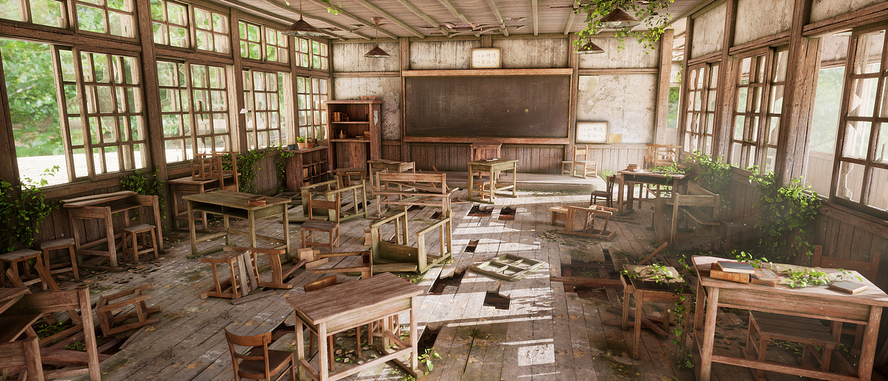 Broken Classroom - UE4