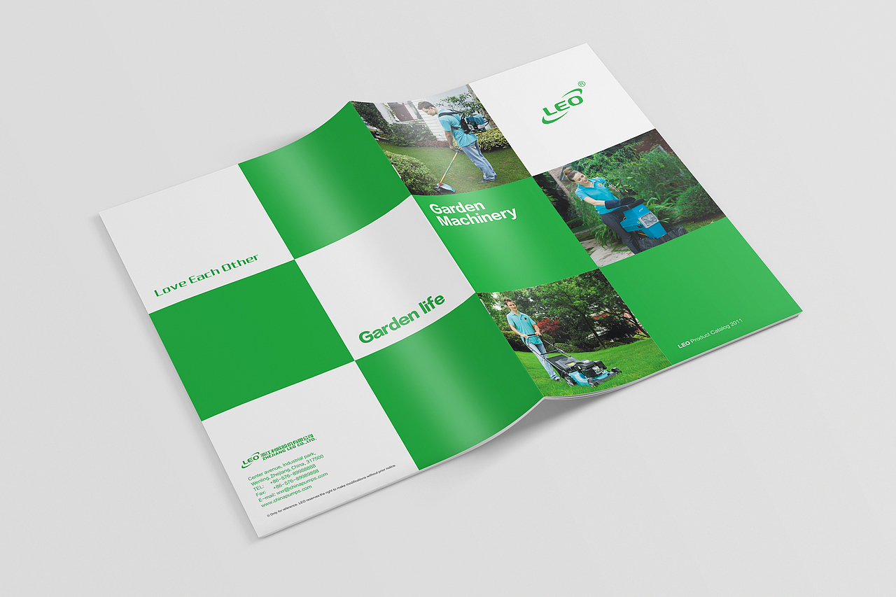 LEO利欧股份／产品画册设计（图ZNDk2MTEyODg=） - 书籍/画册 - 站酷设计师蓝堂品牌设计原创素材 - 站酷ZCOOL