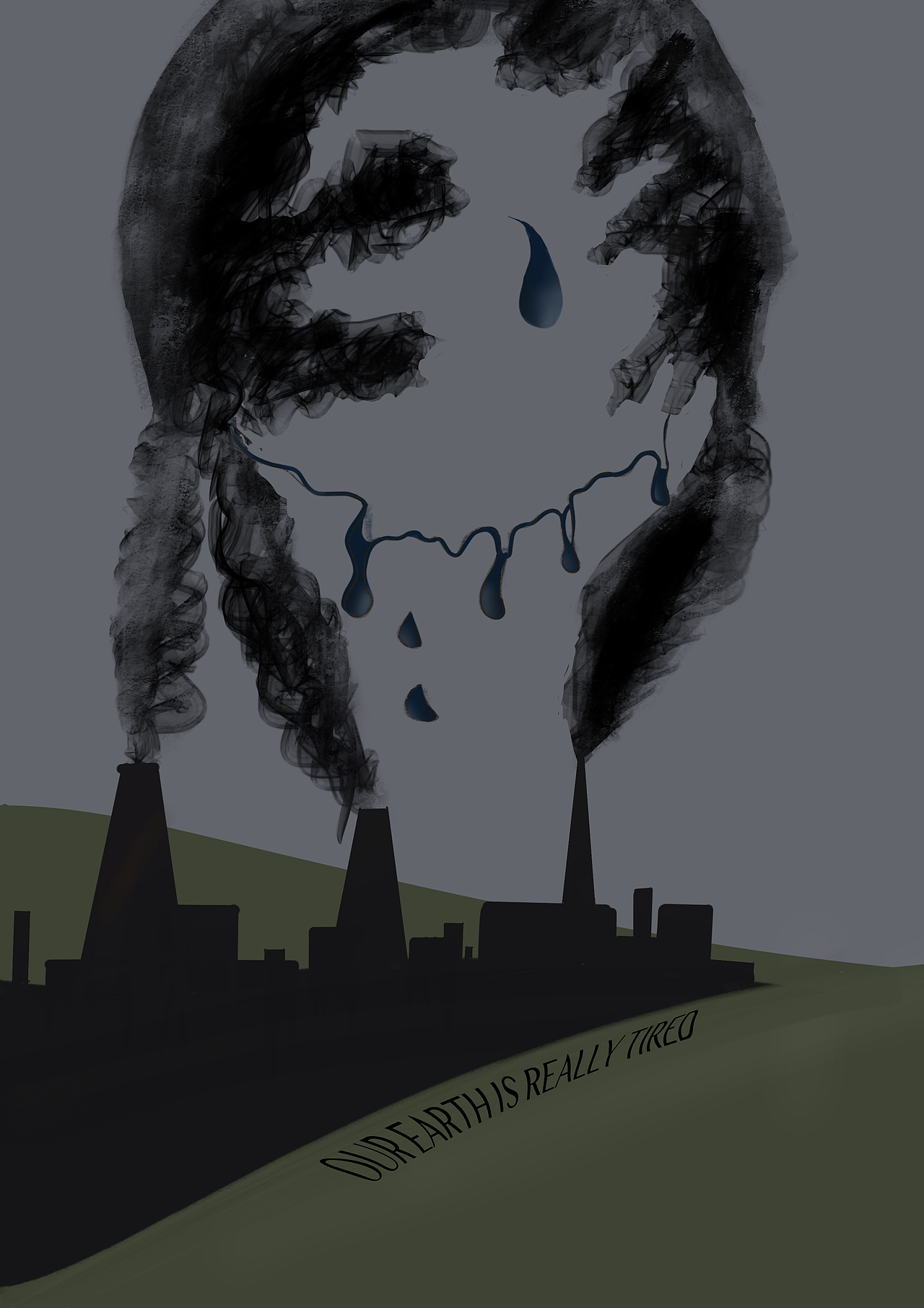 插画正负形插画