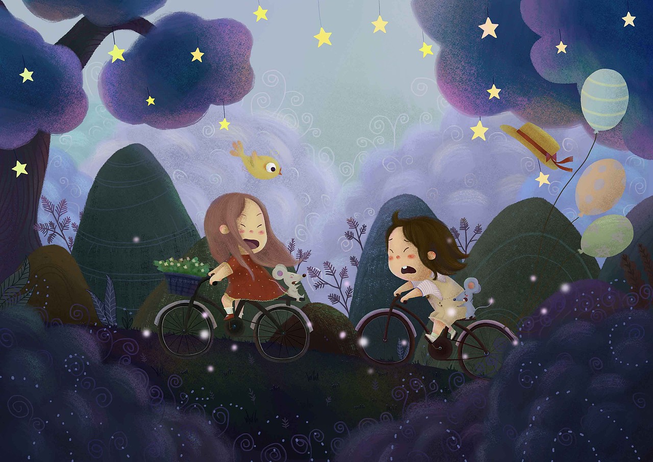 笔尖留下的回忆~（图ZMTg4MzcxOTM2） - 儿童插画 - 站酷设计师闭关修炼的菜菜原创素材 - 站酷ZCOOL