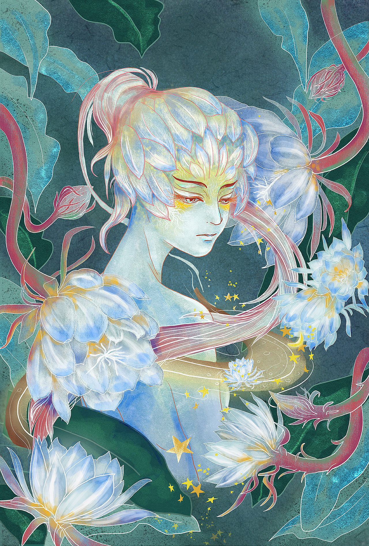 不問花期（圖ZMjUxMzY0Nzk2） - 創(chuàng)作習(xí)作 - 站酷設(shè)計(jì)師尺殿原創(chuàng)素材 - 站酷ZCOOL