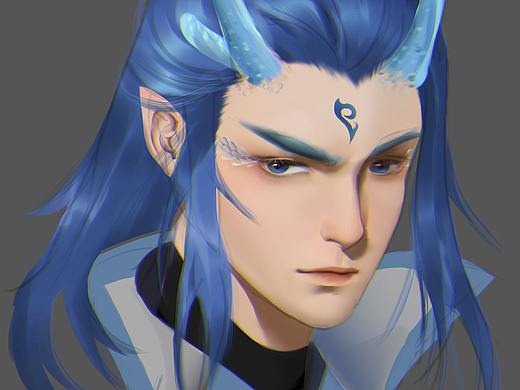 畫了個成熟版敖丙（個人主頁-ZNTE3NDQ4NjA=） - 創(chuàng)作習(xí)作 - 站酷設(shè)計師客官來顆李子_tmt原創(chuàng)素材 - 站酷ZCOOL