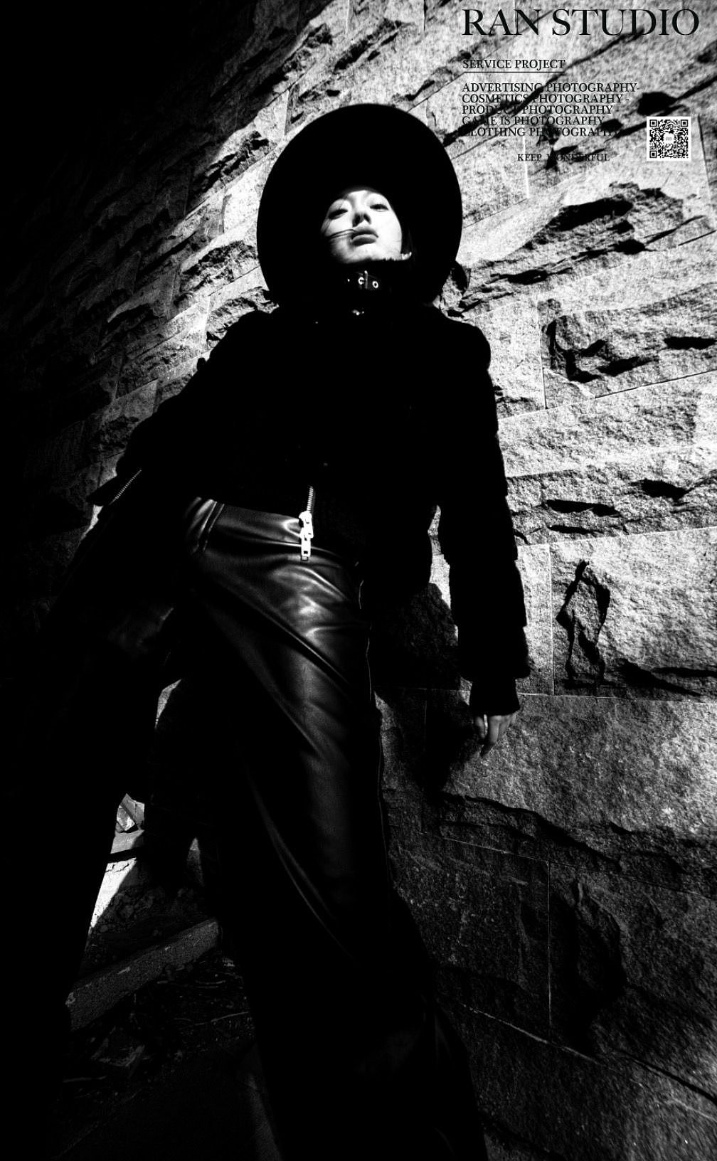 超广角时尚人像