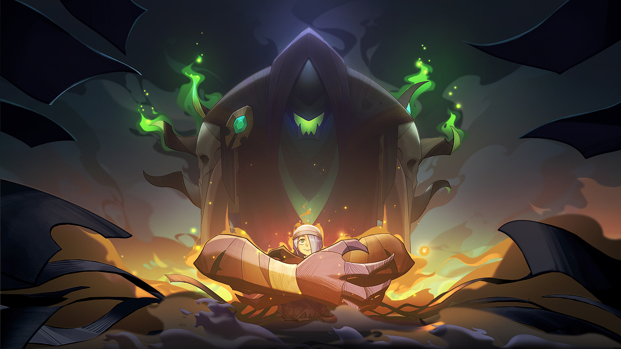 《剑与远征》角色氛围插图设计（图ZMzA0ODE5MzM2） - 商业插画 - 站酷设计师老银原创素材 - 站酷ZCOOL