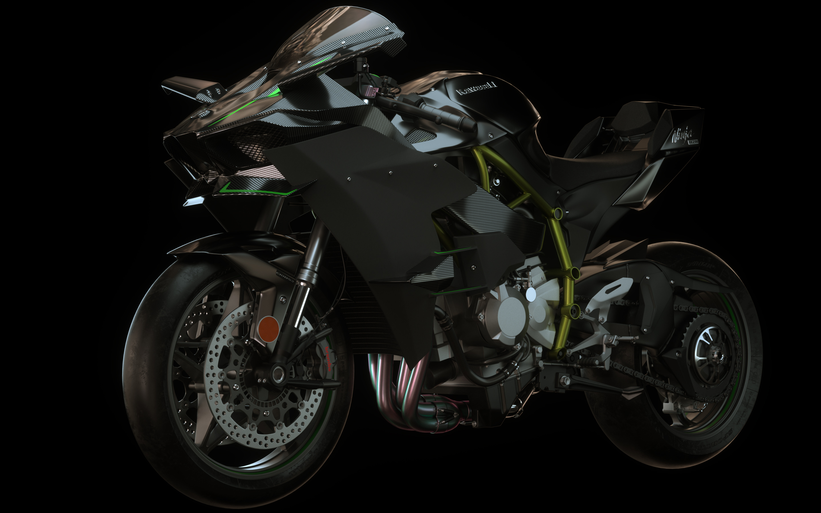 【川崎Ninja H2R摩托车高清壁纸】_摩托车图片库_摩托车之家