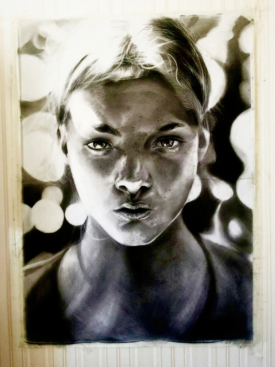 A girl in light（图ZNTYxNjk2OTY=） - 绘画 - 站酷设计师小毛学画原创素材 - 站酷ZCOOL