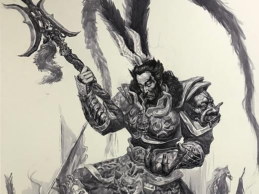 呂布（個人主頁-ZMzEwNTY3ODg=） - 創(chuàng)作習(xí)作 - 站酷設(shè)計(jì)師云鳥冰豆3385612原創(chuàng)素材 - 站酷ZCOOL