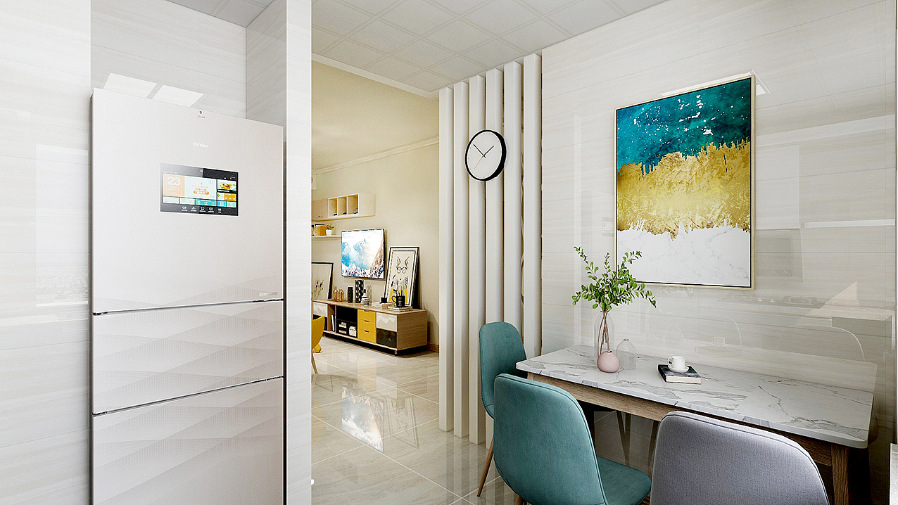 室内效果设计-J&M 小户型/休闲现代