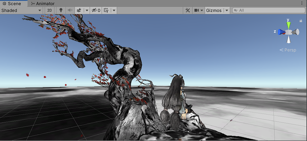 Unity水墨渲染VR场景