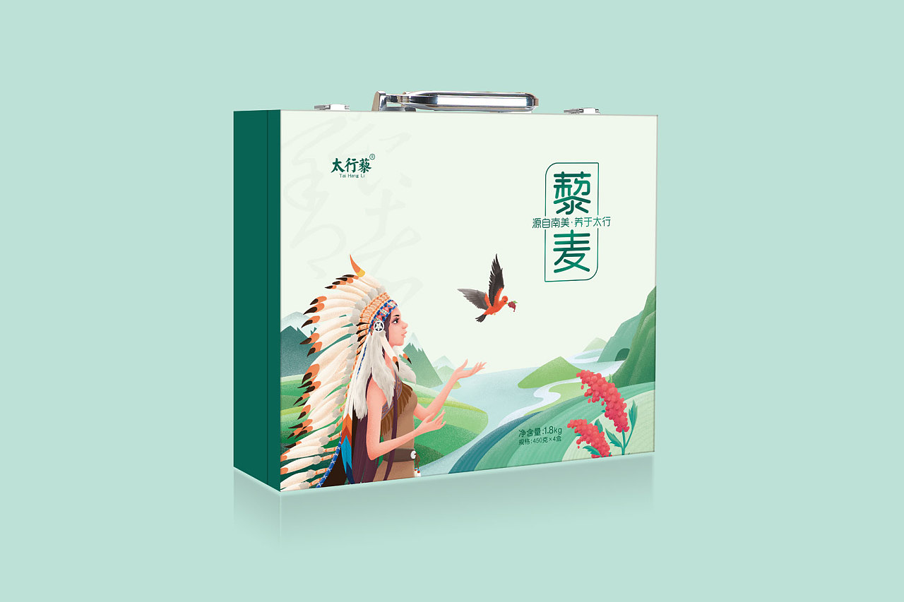 藜麦礼盒包装设计