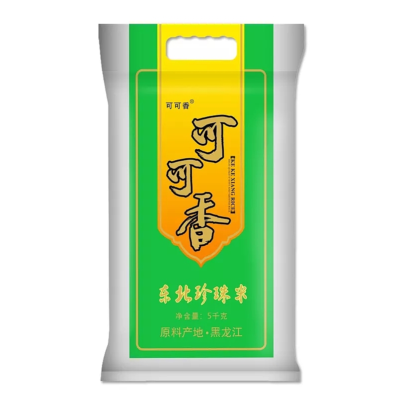 可可香大米包装图片
