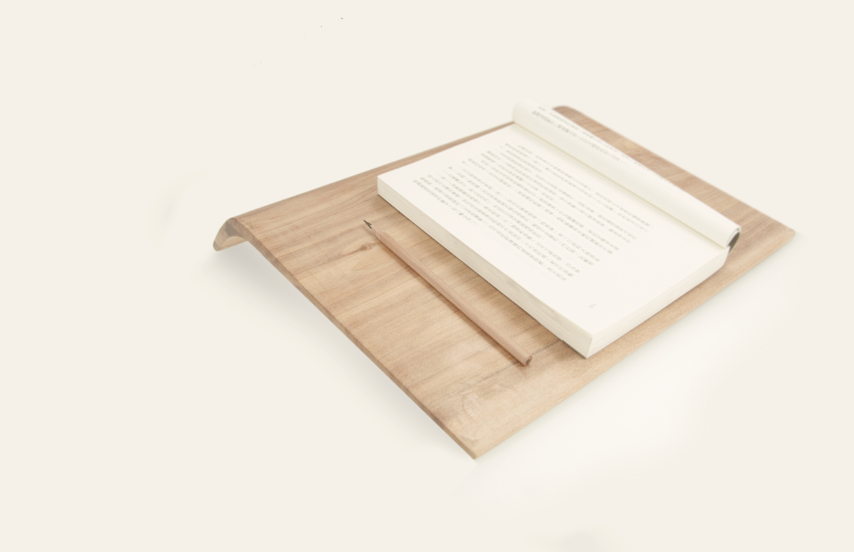 简约实木笔记本支架