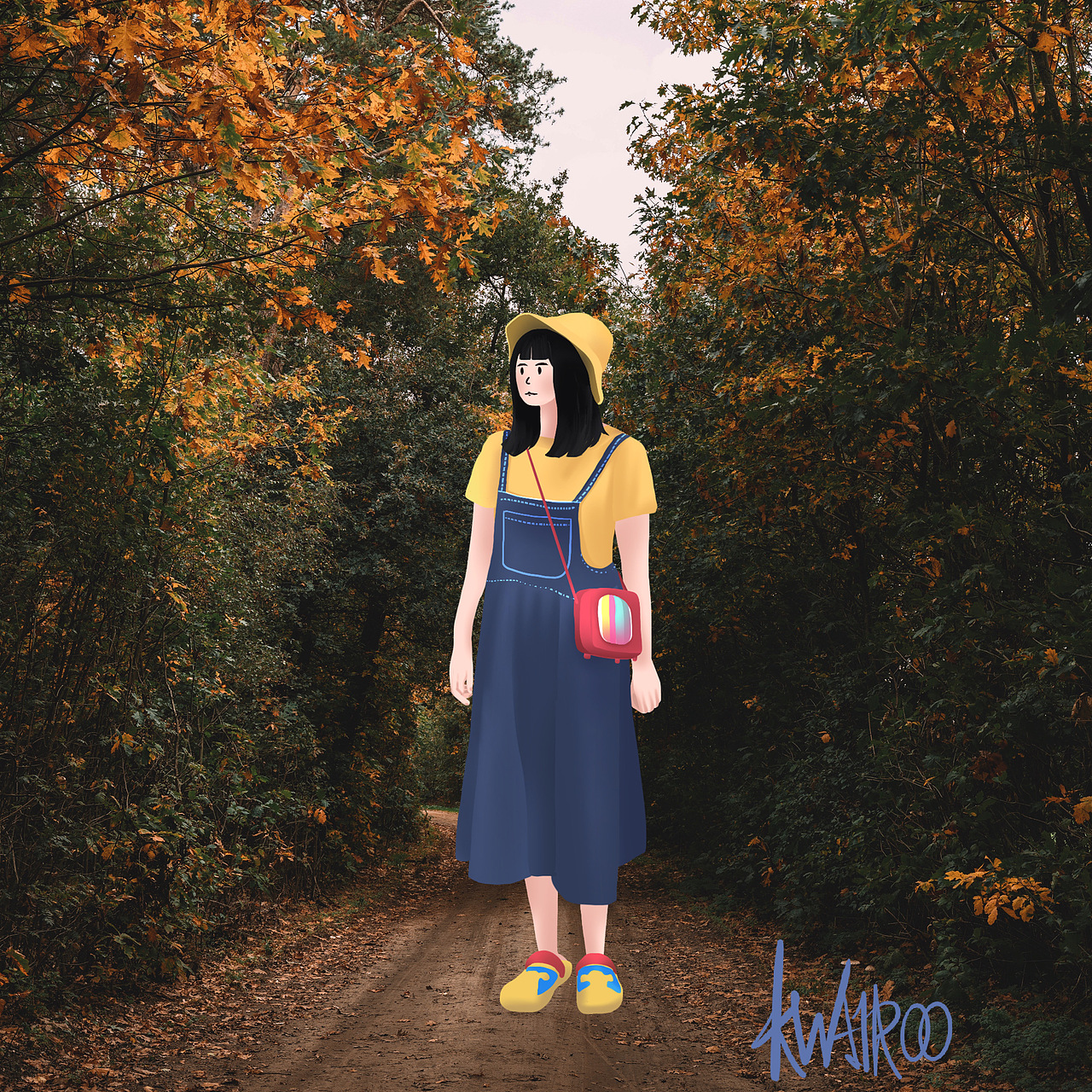 插畫頭像分享|最近抽獎的幸運兒（圖ZMjA5OTMzMjk2） - 創(chuàng)作習作 - 站酷設計師Kwairoo原創(chuàng)素材 - 站酷ZCOOL