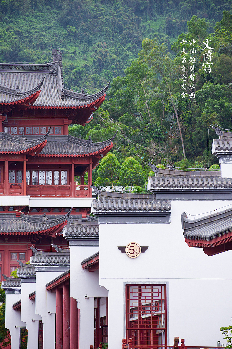 深圳文博宫古建筑摄影