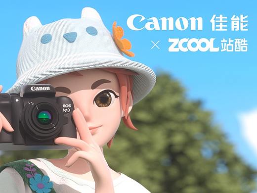 佳能青春转微IP形象-佳小佳