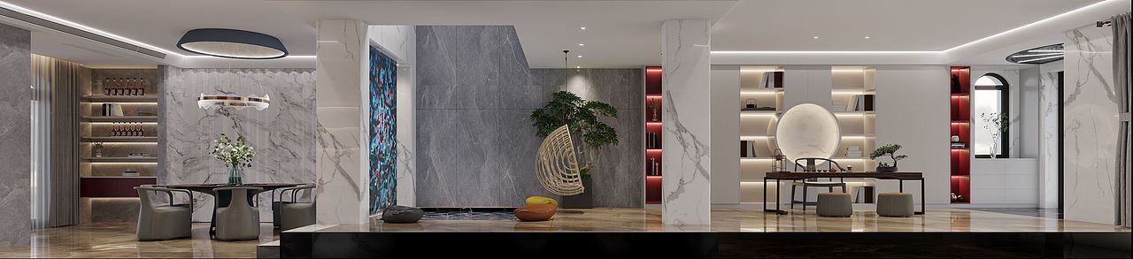 现代小青蛙效果图表现