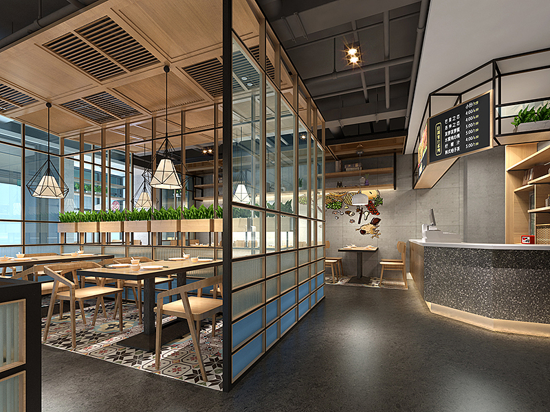 济南做滚筒炒鸡麻辣香锅餐饮装修设计的公司