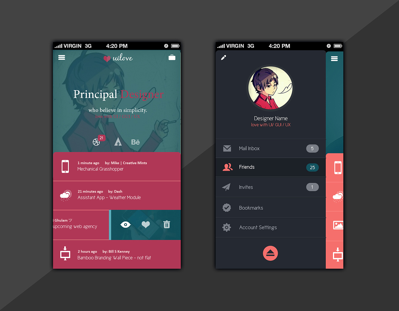 app界面效果图|ui|app界面|jyvette - 原创作品 - 站酷 (zcool)