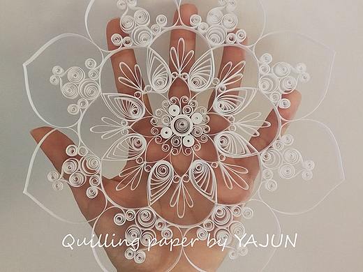 線條衍紙（個人主頁-ZMzM1MTQ4NDg=） - 其他手工藝 - 站酷設(shè)計師YAJUN7原創(chuàng)素材 - 站酷ZCOOL