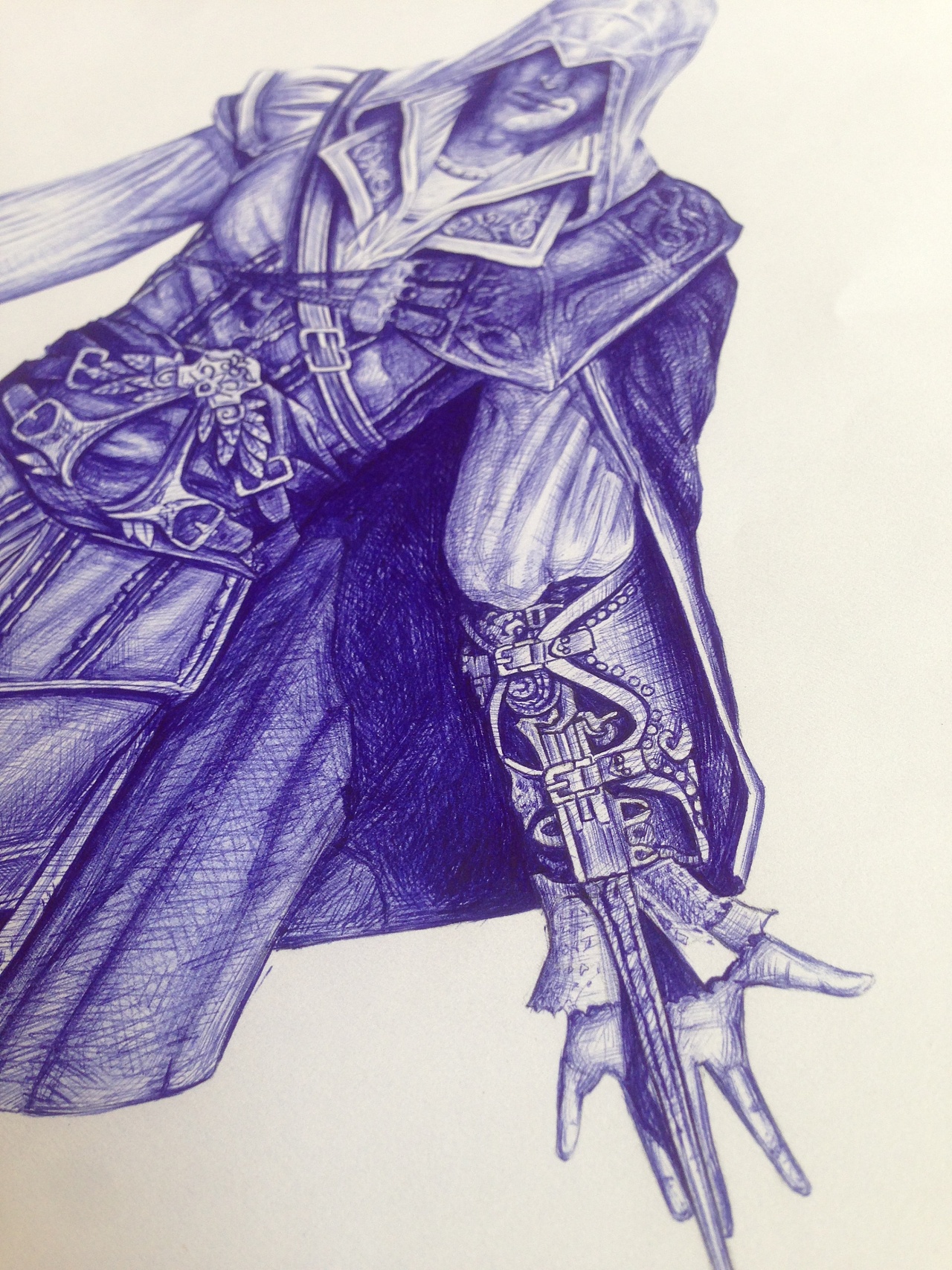 刺客信条(圆珠笔)