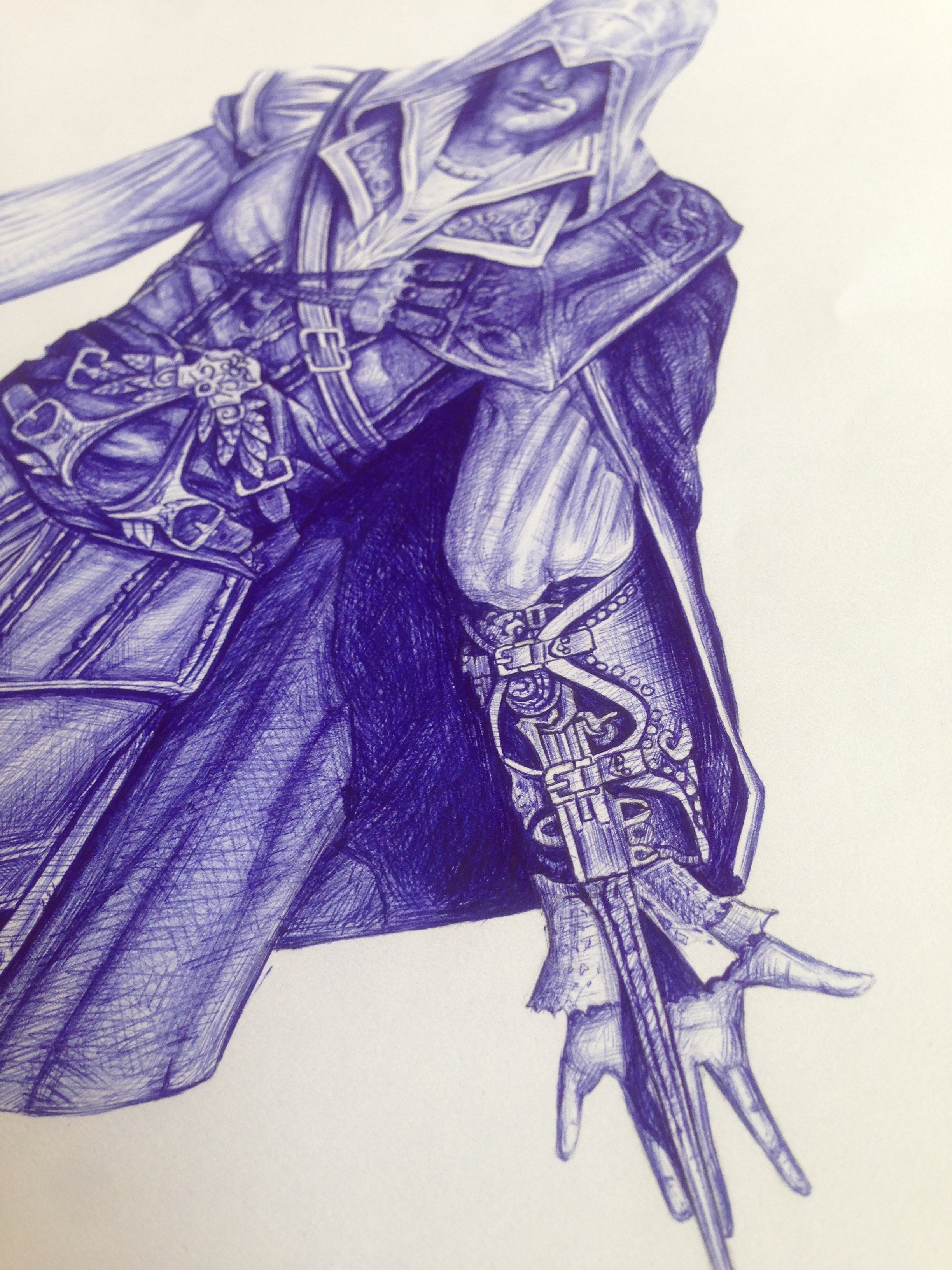 刺客信条(圆珠笔)