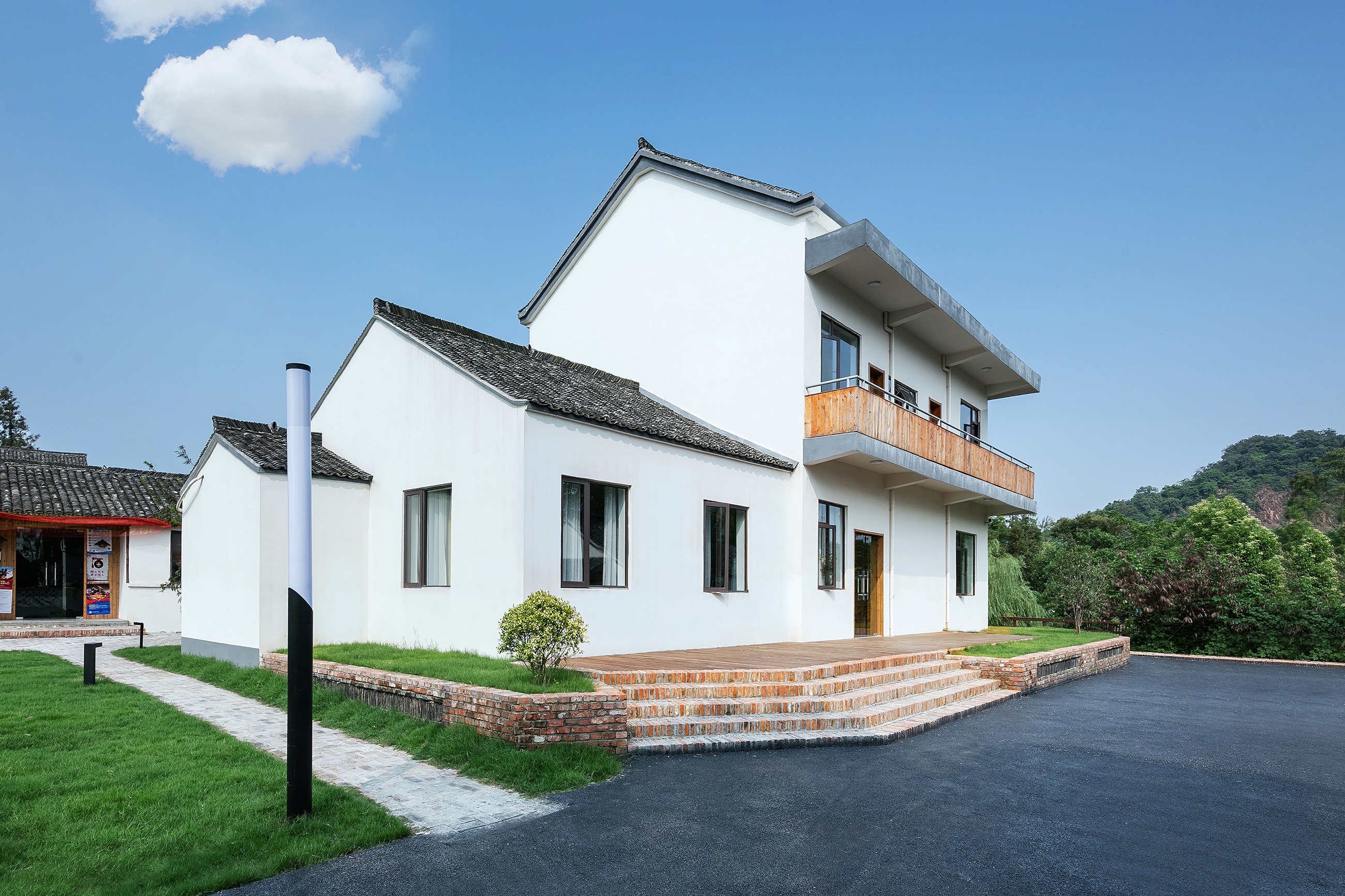 酒店建筑拍摄-嘉兴欢庭丰义院子