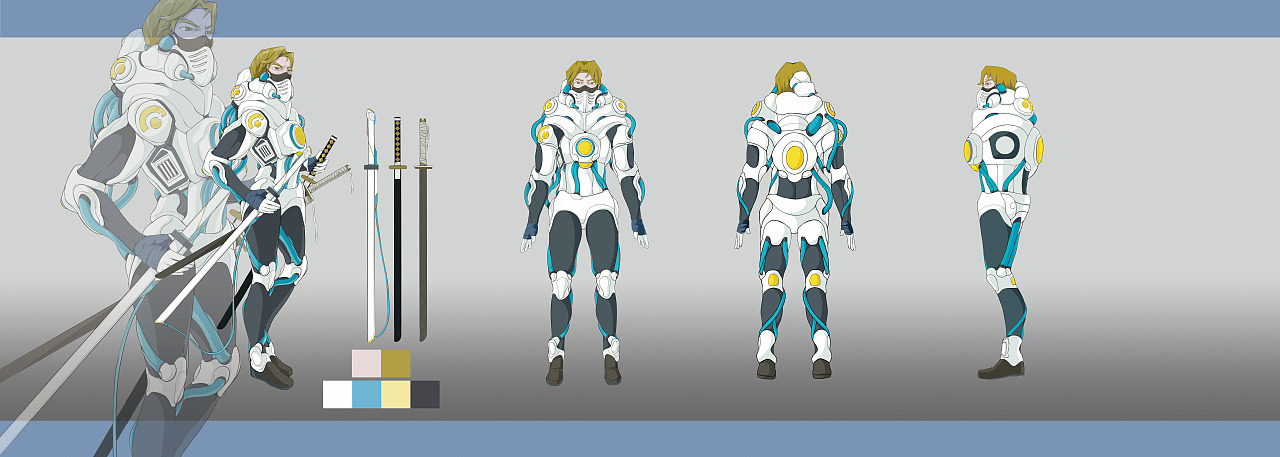 原画人设科幻风格