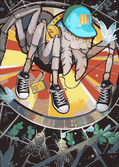 “回力WARRIOR”潮流插画设计（图ZMTUxNTc3MjA0） - 商业插画 - 站酷设计师黑十一视觉实验室原创素材 - 站酷ZCOOL