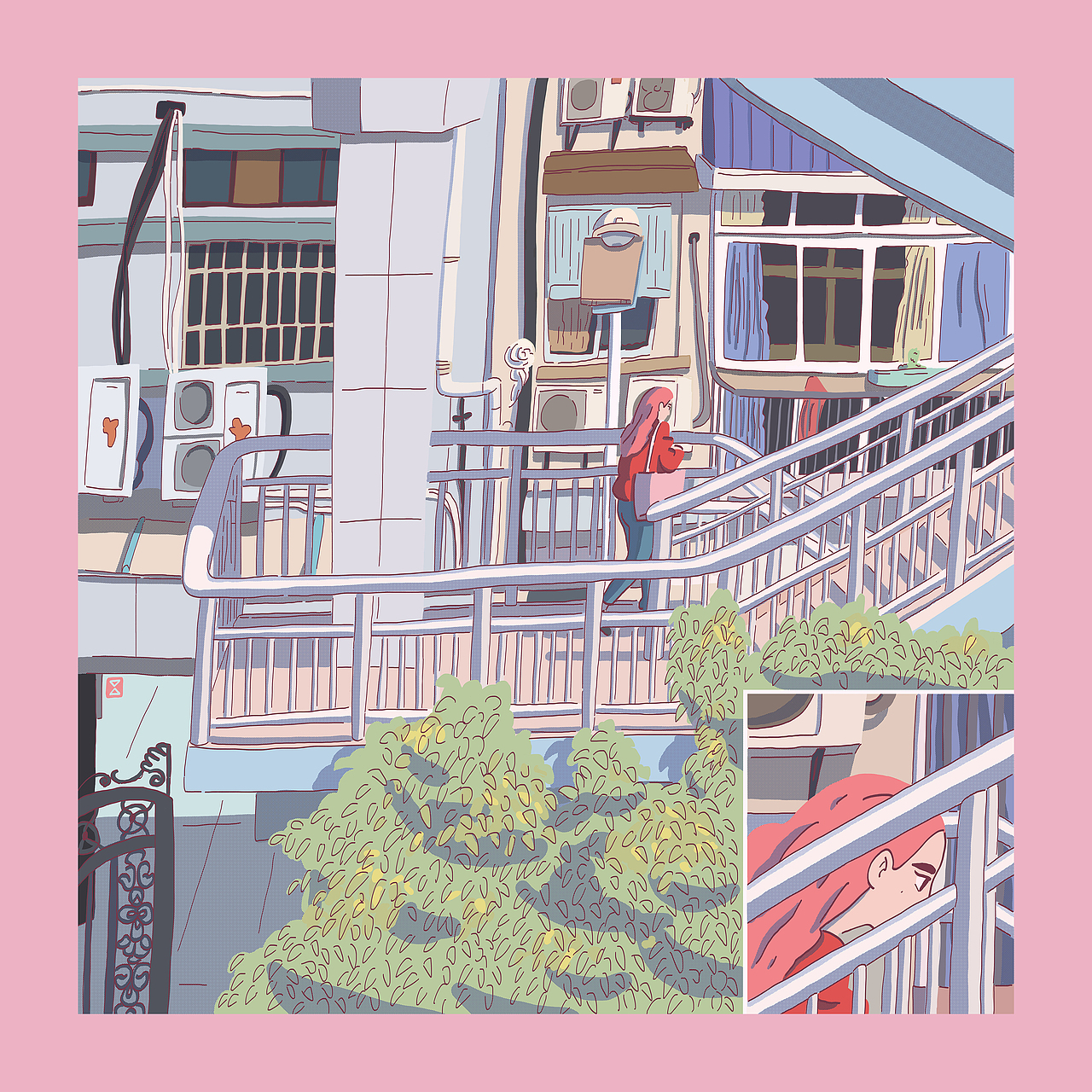 城市瞬间（图ZMjQ5NDE0MDk2） - 艺术插画 - 站酷设计师明海和小英子原创素材 - 站酷ZCOOL