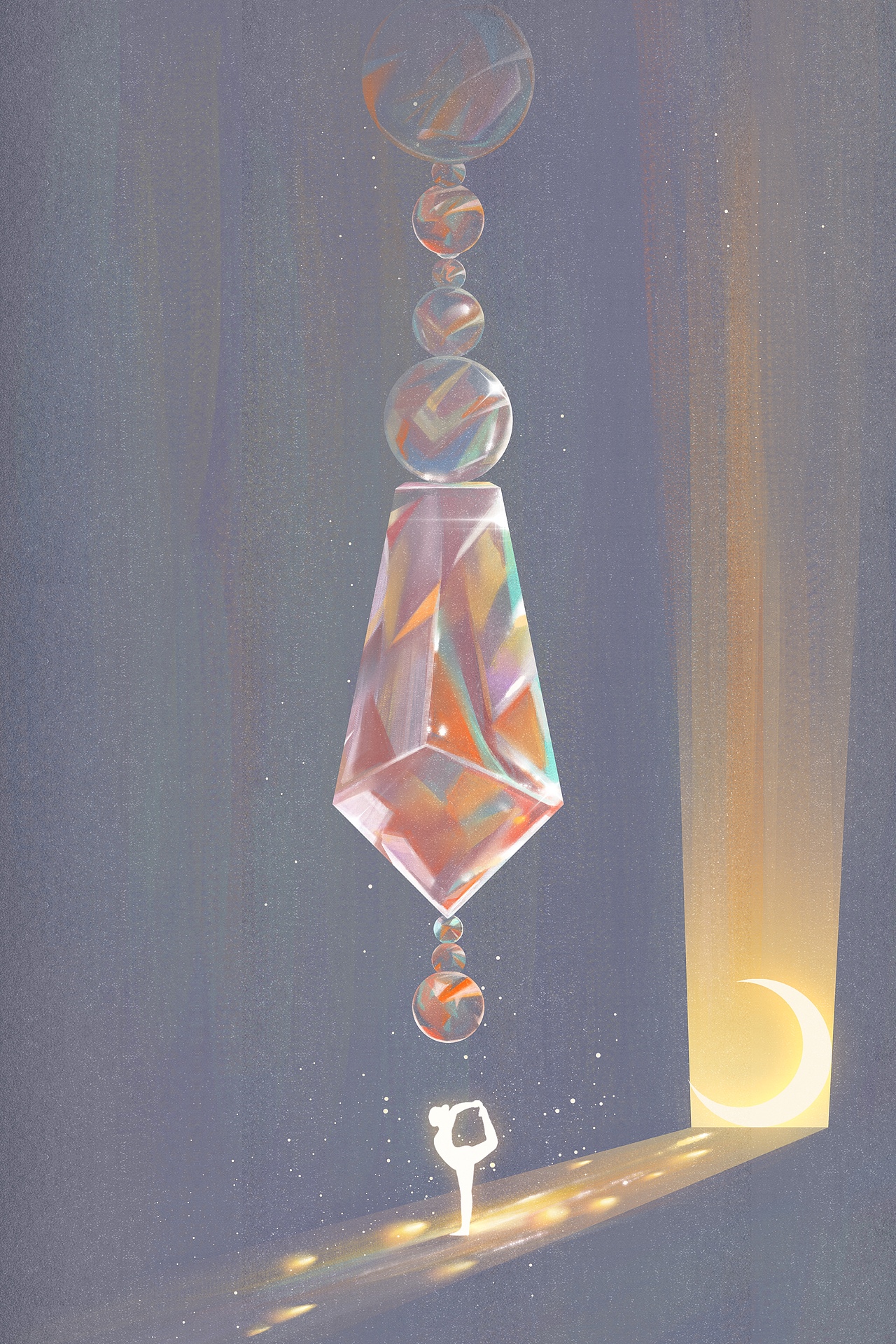 【治愈】寻找另一个自己（图ZMjY4Nzg3MzQ4） - 商业插画 - 站酷设计师莫醒182原创素材 - 站酷ZCOOL