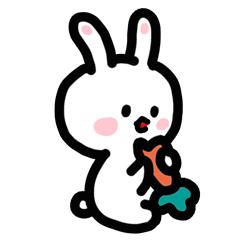 小兔子乖乖卡通动态图图片