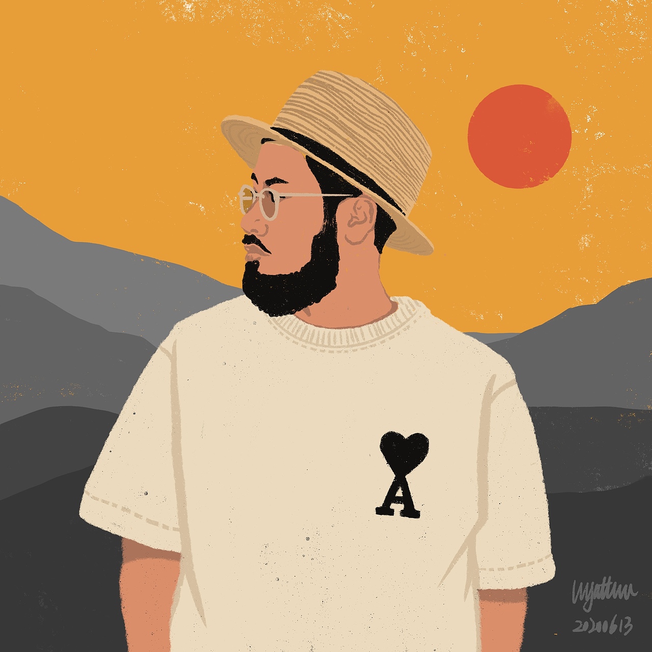 2020年6月插画习作（图ZMjE0NDc4MDEy） - 创作习作 - 站酷设计师武勇勇原创素材 - 站酷ZCOOL