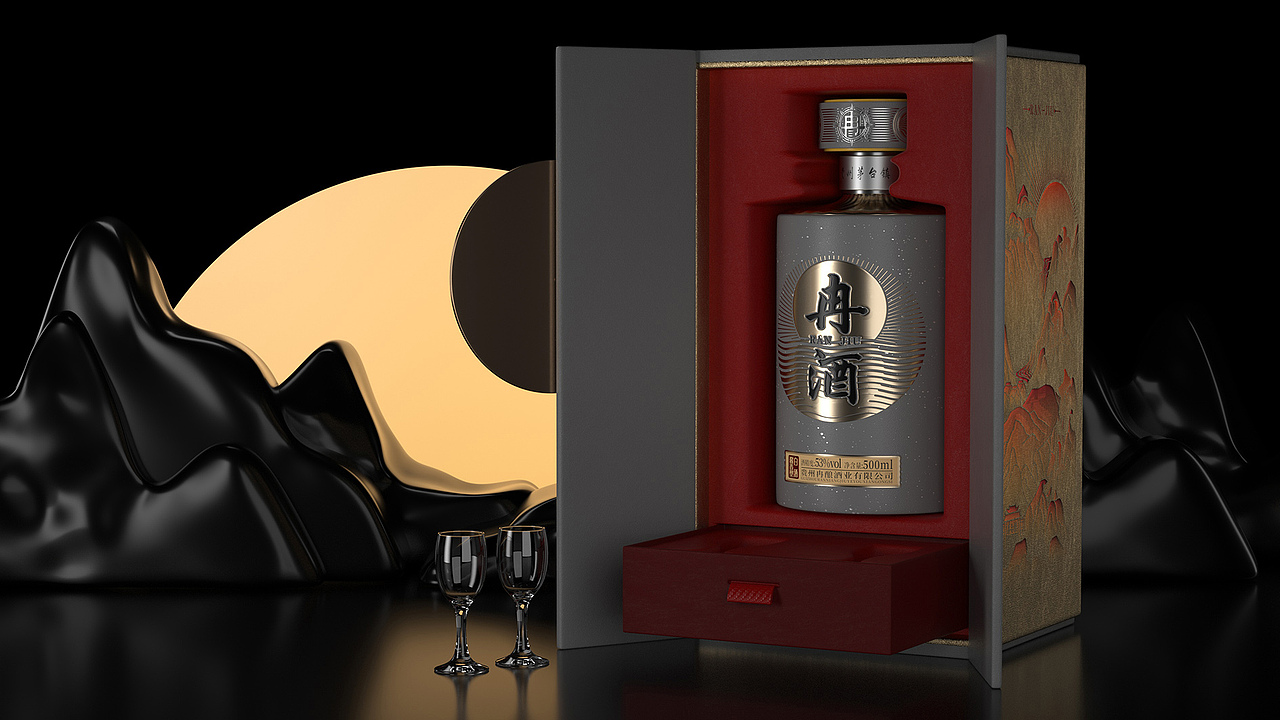 贵州酱酒系列产品包装设计-黑马大创意设计出品