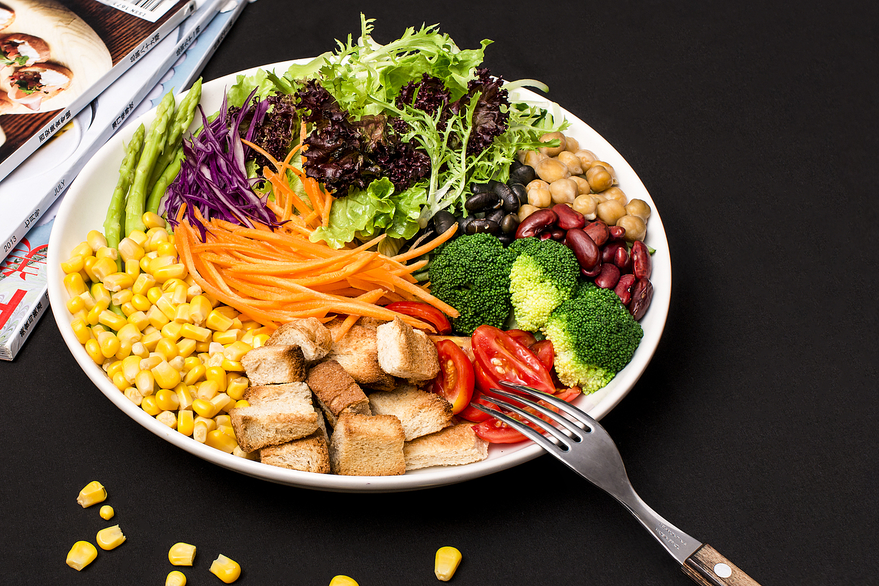 工作 轻食沙拉 · 外卖 产品拍摄 美食摄影