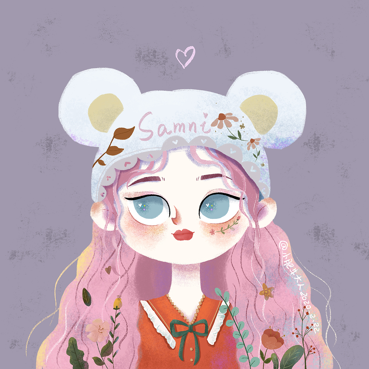 美萌少女头像（图ZMjAwMzA2NzEy） - 创作习作 - 站酷设计师小肥牛大人原创素材 - 站酷ZCOOL