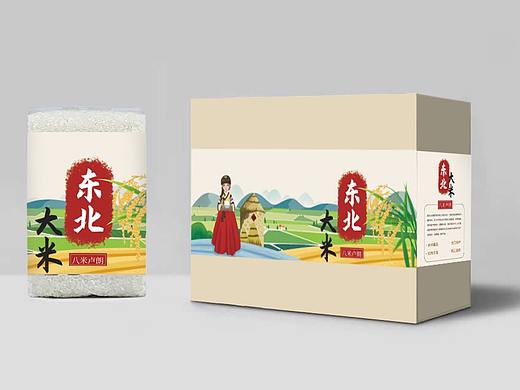 东北大米包装