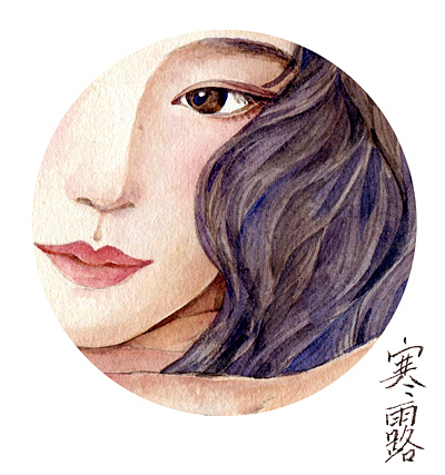 今日 冬至（图ZMTAwNTIzNzAw） - 商业插画 - 站酷设计师红花HONGHUA原创素材 - 站酷ZCOOL