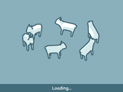 试着做了一个3D的loading