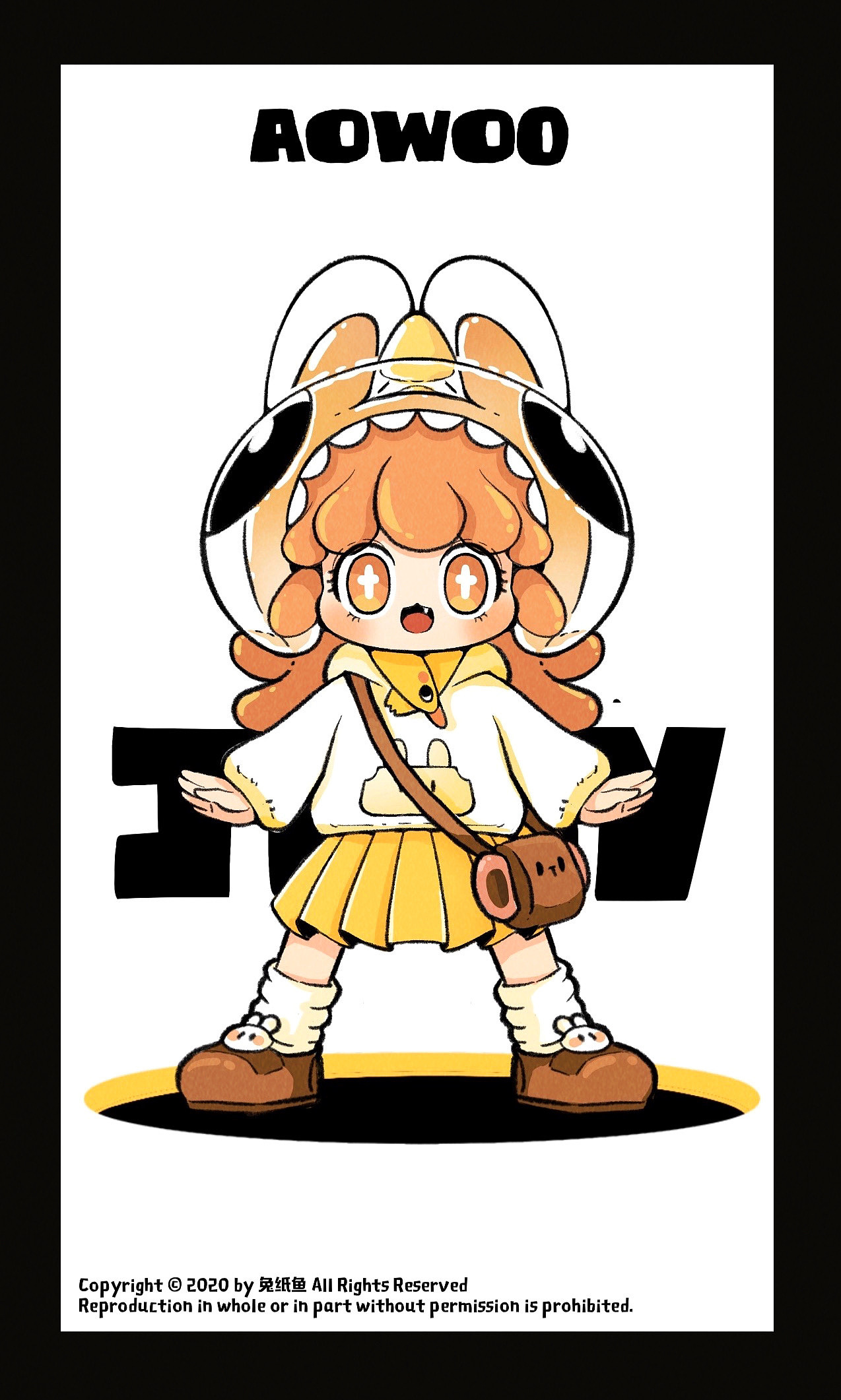 科洛多大陆嗷呜和桔里的小日常（图ZMTk5MDU3ODMy） - 创作习作 - 站酷设计师兔纸鱼原创素材 - 站酷ZCOOL