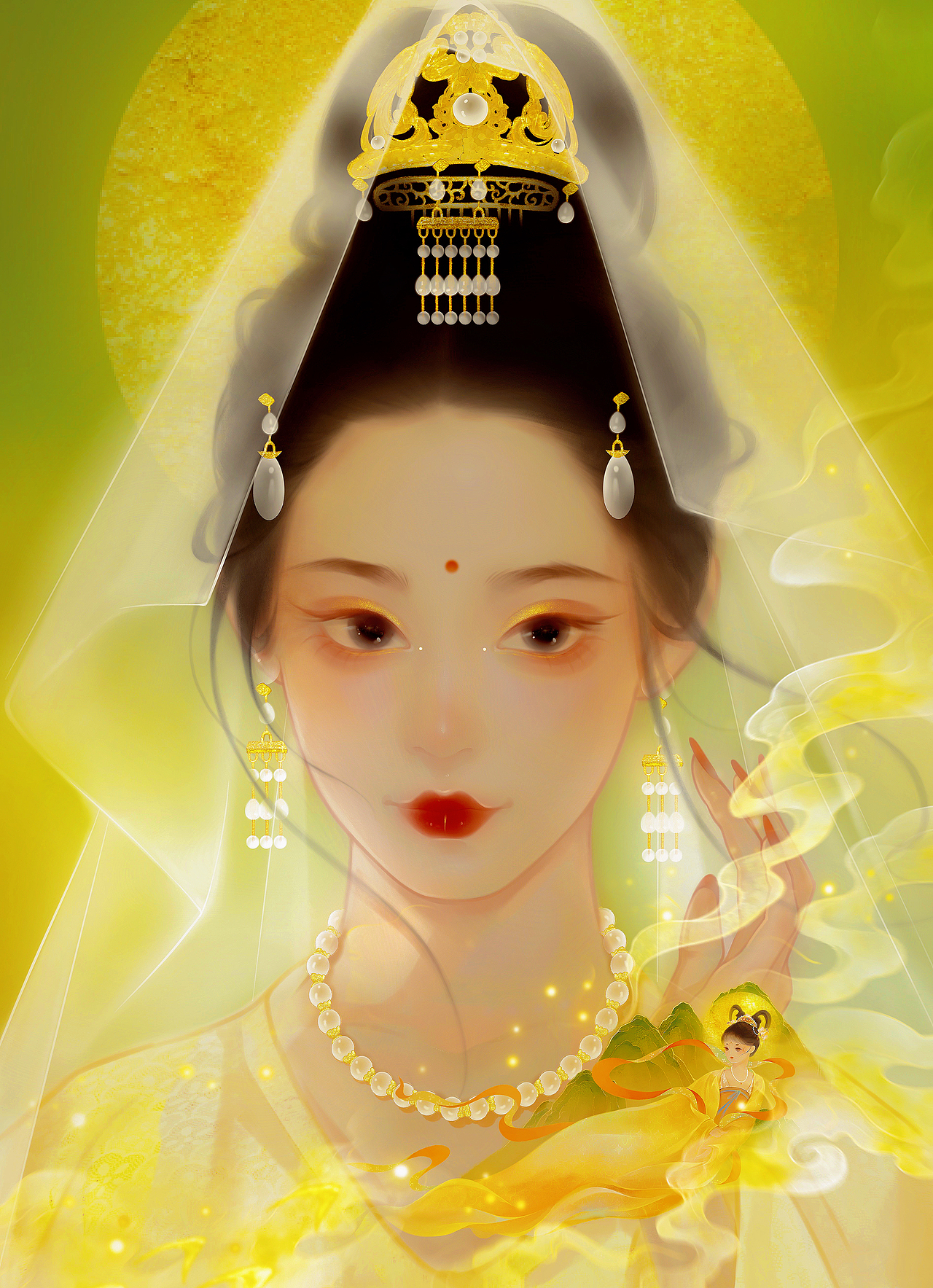 我见青山多妩媚