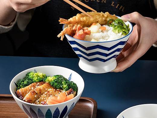 斗笠高脚饭碗 日式饭碗 餐具摄影 南京摄影