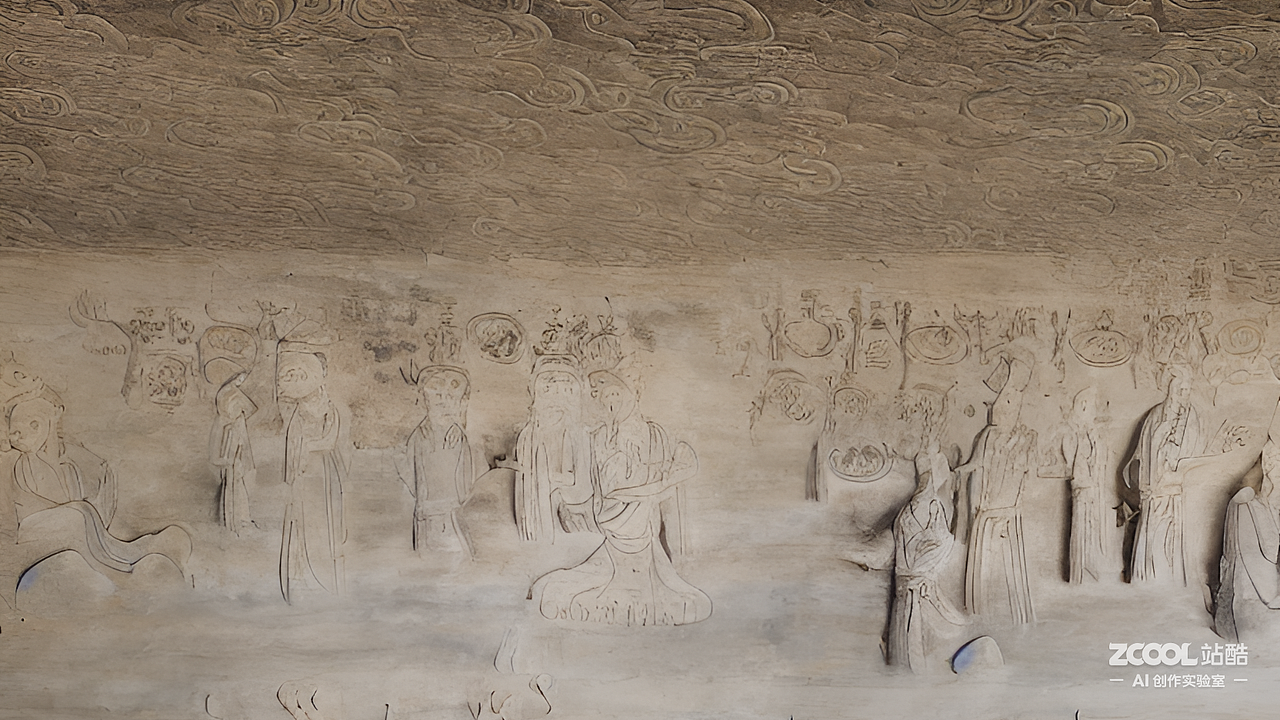 #AI创作实验室#敦煌莫高窟