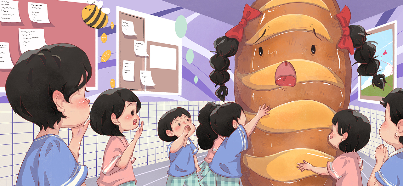 儿童插画（四）（图ZMjUwNTY2NjAw） - 儿童插画 - 站酷设计师蜗牛Even原创素材 - 站酷ZCOOL