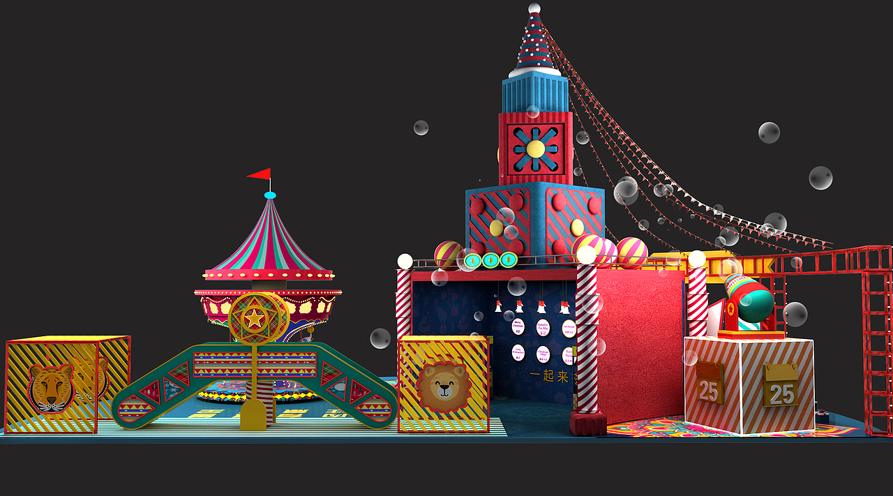 青岛万象城2020年圣诞嘉年华美陈（图ZMjc3ODkxNDE2） - 场景 - 站酷设计师miffyshui原创素材 - 站酷ZCOOL