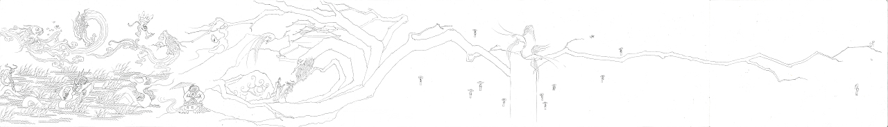 孔雀东南飞——插画练习（图ZMTU5MTkyOTQw） - 创作习作 - 站酷设计师鱿小哉原创素材 - 站酷ZCOOL