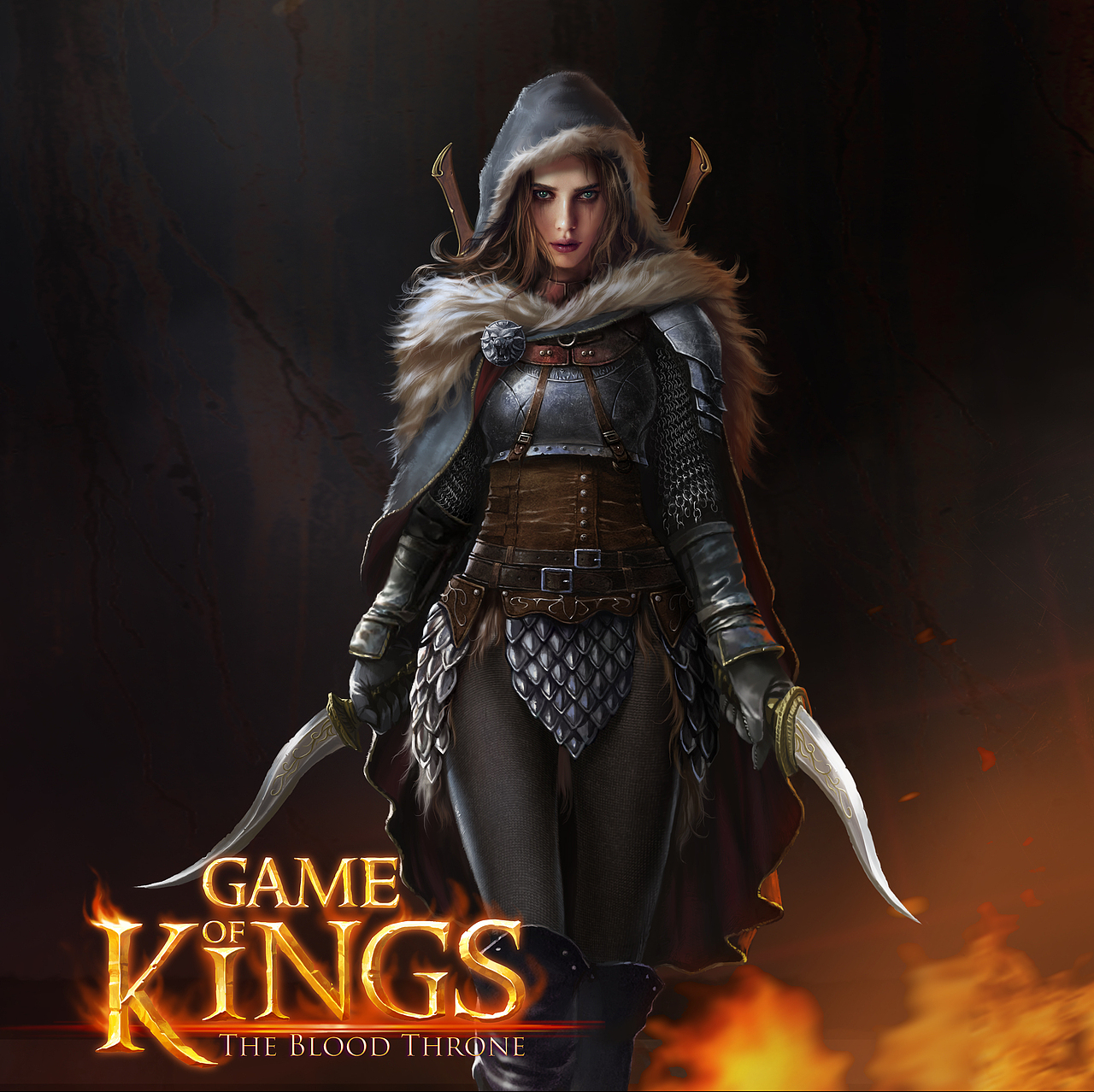 gameofkings游戏人物设计封面